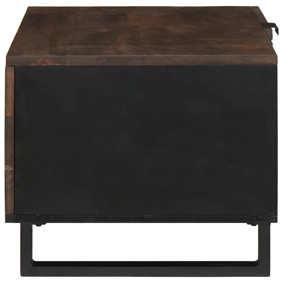 VidaXL Coffee Table 80x50x40 Solid Mango Wood Living Room by vidaXL