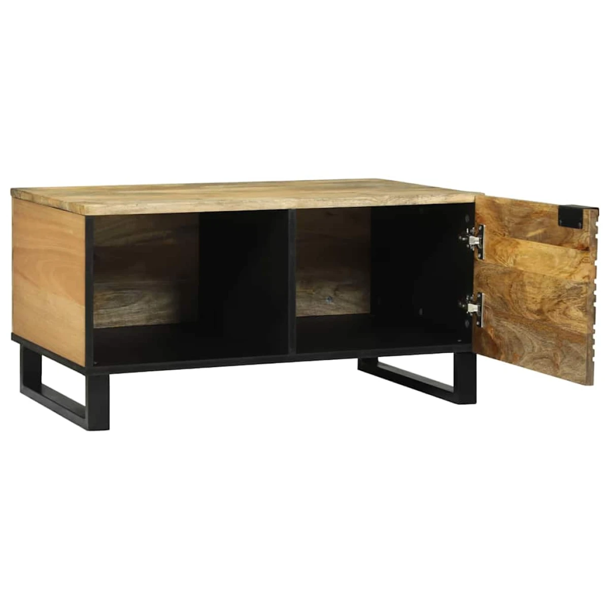 VidaXL Coffee Table 80x50x40 Solid Mango Wood Living Room by vidaXL