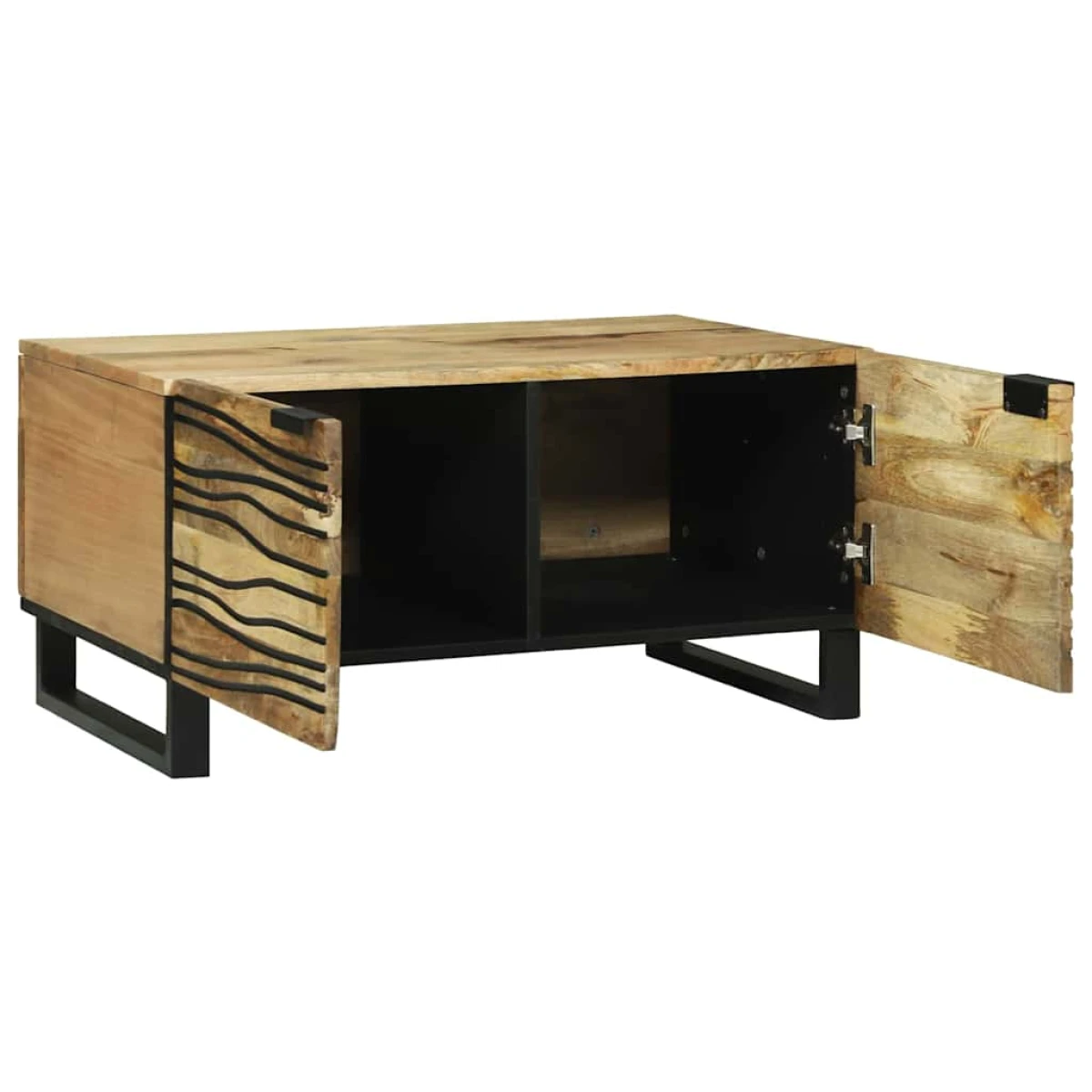 vidaXL VidaXL Coffee Table 80x50x40 cm With Storage Drawers - Coffee Table
