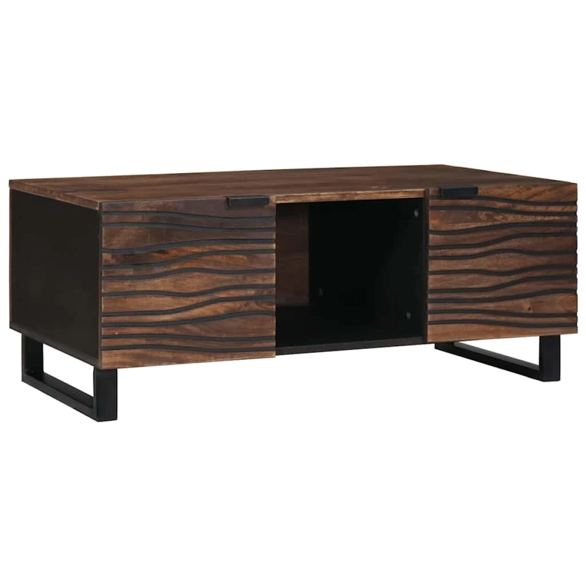 VidaXL Coffee Table 100x54x40 cm Rustic Storage Living Room by vidaXL