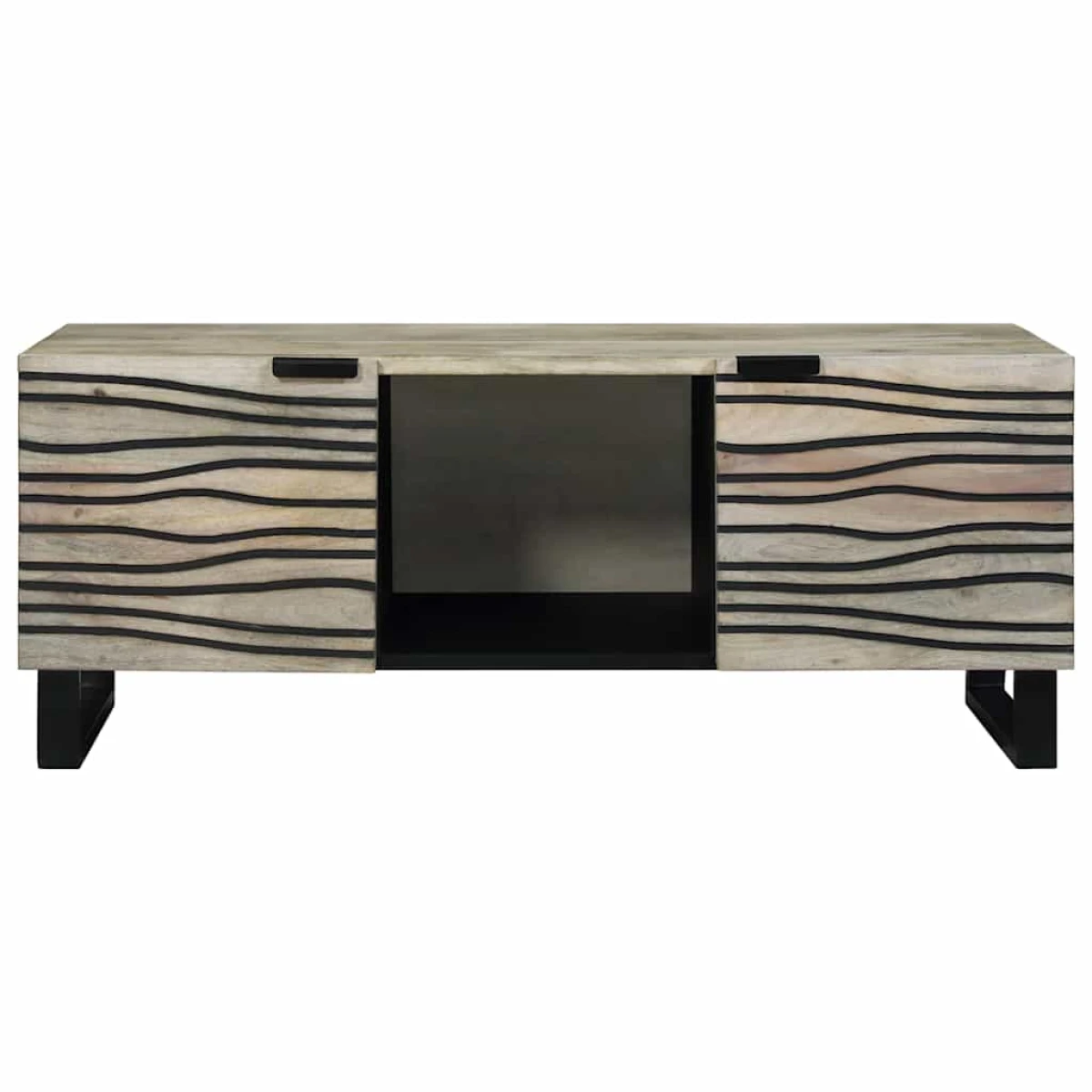 VidaXL Coffee Table 100x54x40 cm Rustic Storage Living Room by vidaXL