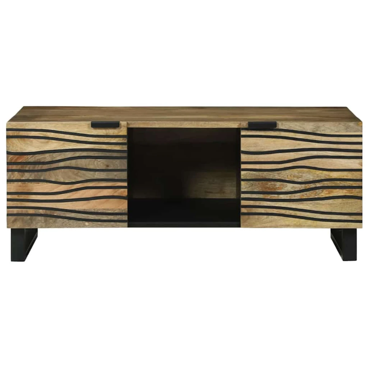 VidaXL Coffee Table 100x54x40 cm Rustic Storage Living Room by vidaXL