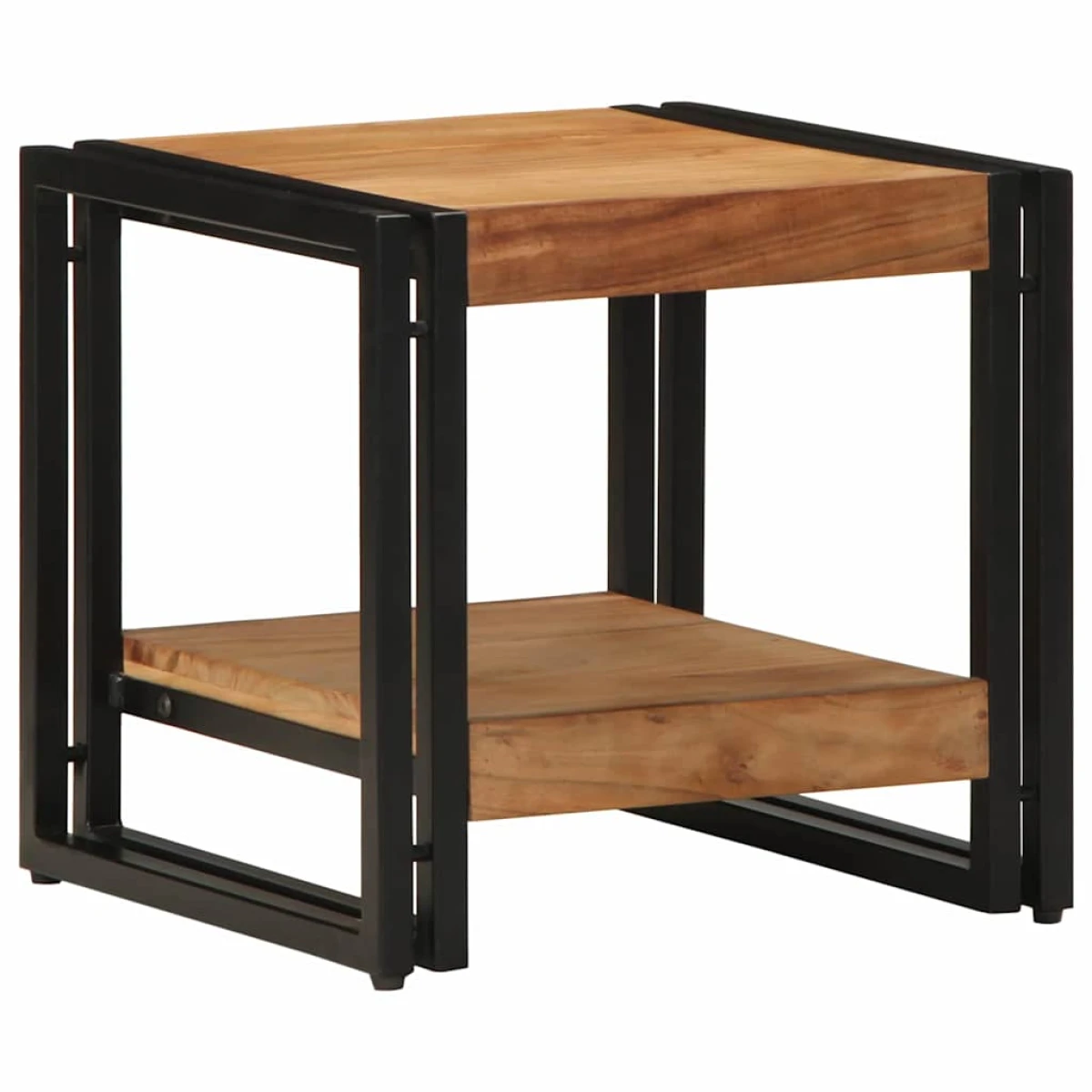 VidaXL Coffee Table 40x40x38 cm Mango Wood Rustic Living by vidaXL