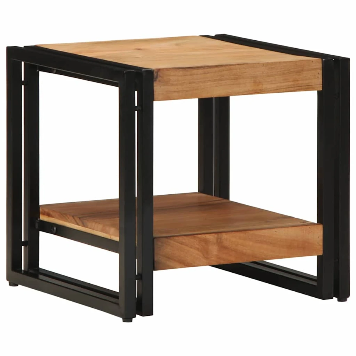 VidaXL Coffee Table 40x40x38 cm Mango Wood Rustic Living by vidaXL