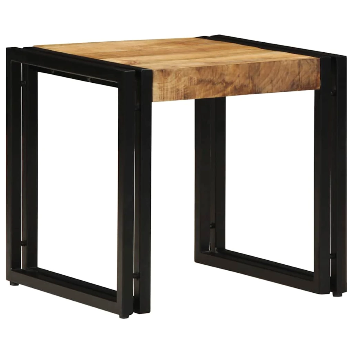 VidaXL Coffee Table 40x40x38 cm Mango Wood Rustic Living by vidaXL
