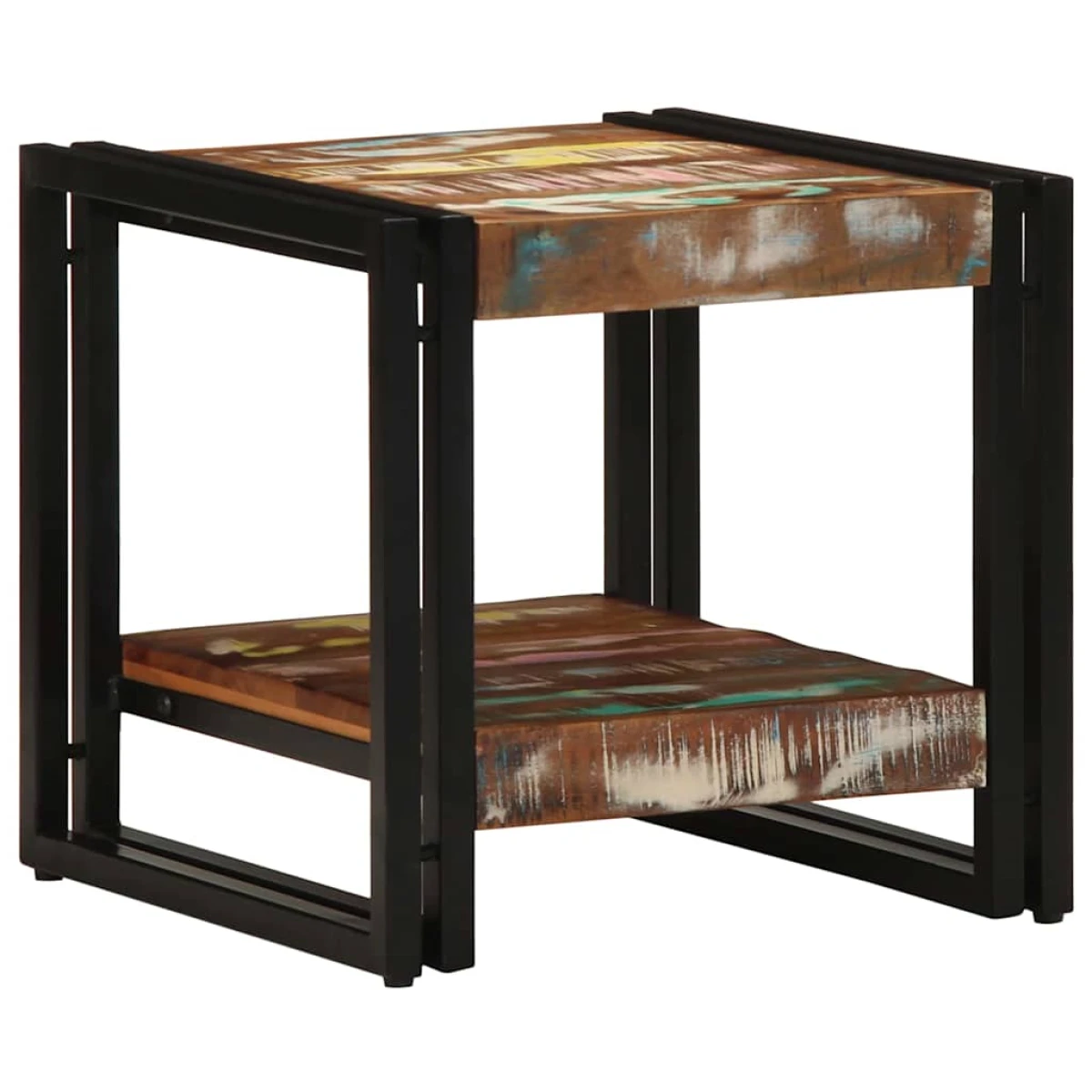 vidaXL VidaXL Coffee Table 40x40x38 cm Mango Wood Rustic Living - Coffee Table