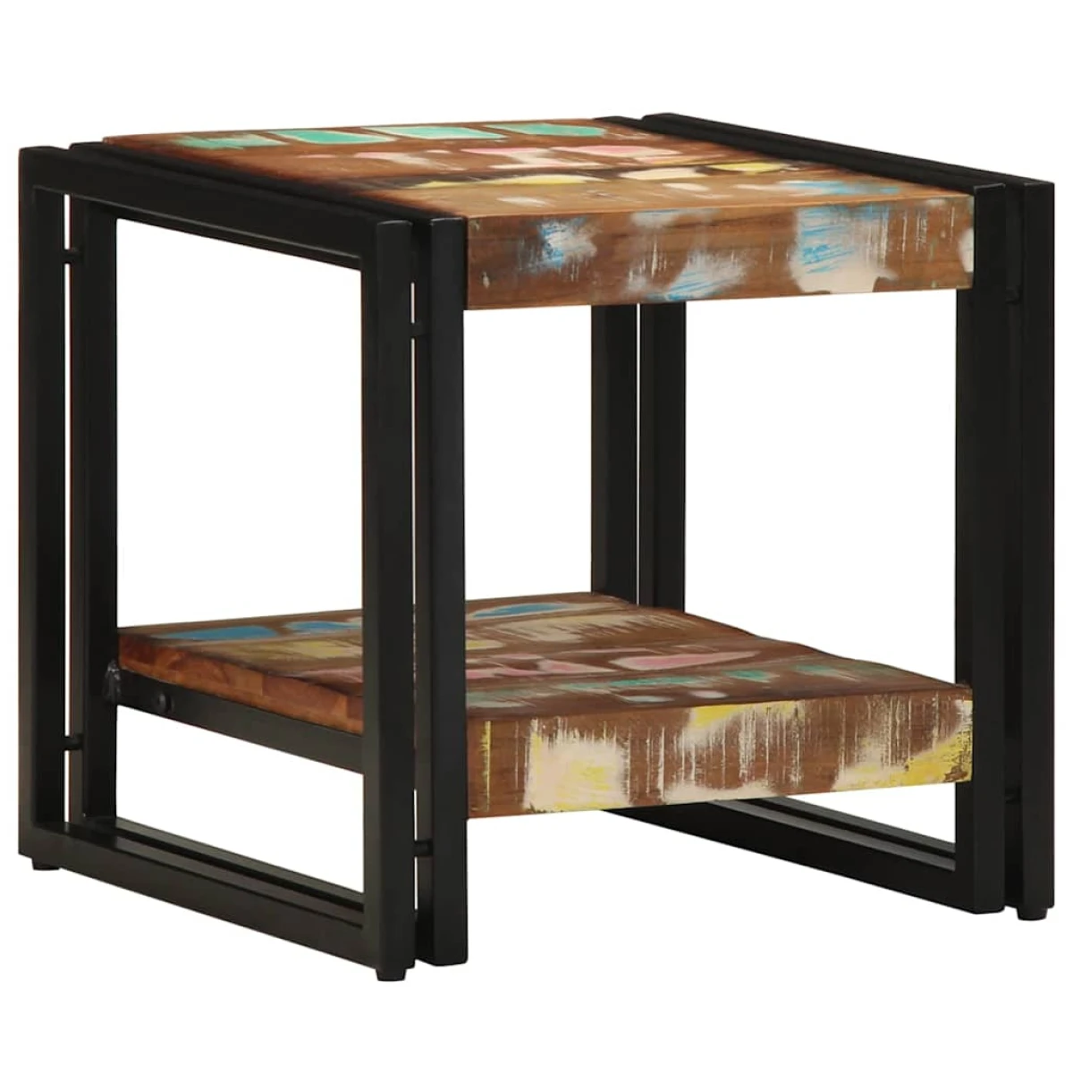 VidaXL Coffee Table 40x40x38 cm Mango Wood Rustic Living by vidaXL