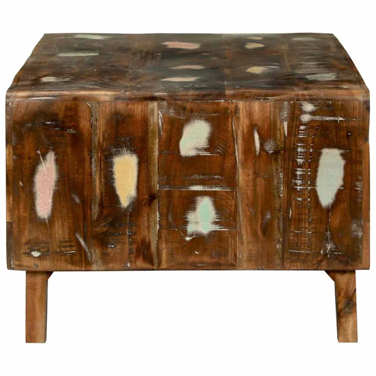 VidaXL Coffee Table 90x50x35cm Reclaimed Wood Living Room by vidaXL
