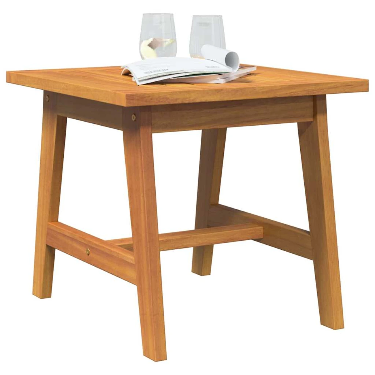 vidaXL VidaXL Coffee Table Solid Acacia Wood Outdoor Garden - Coffee Table
