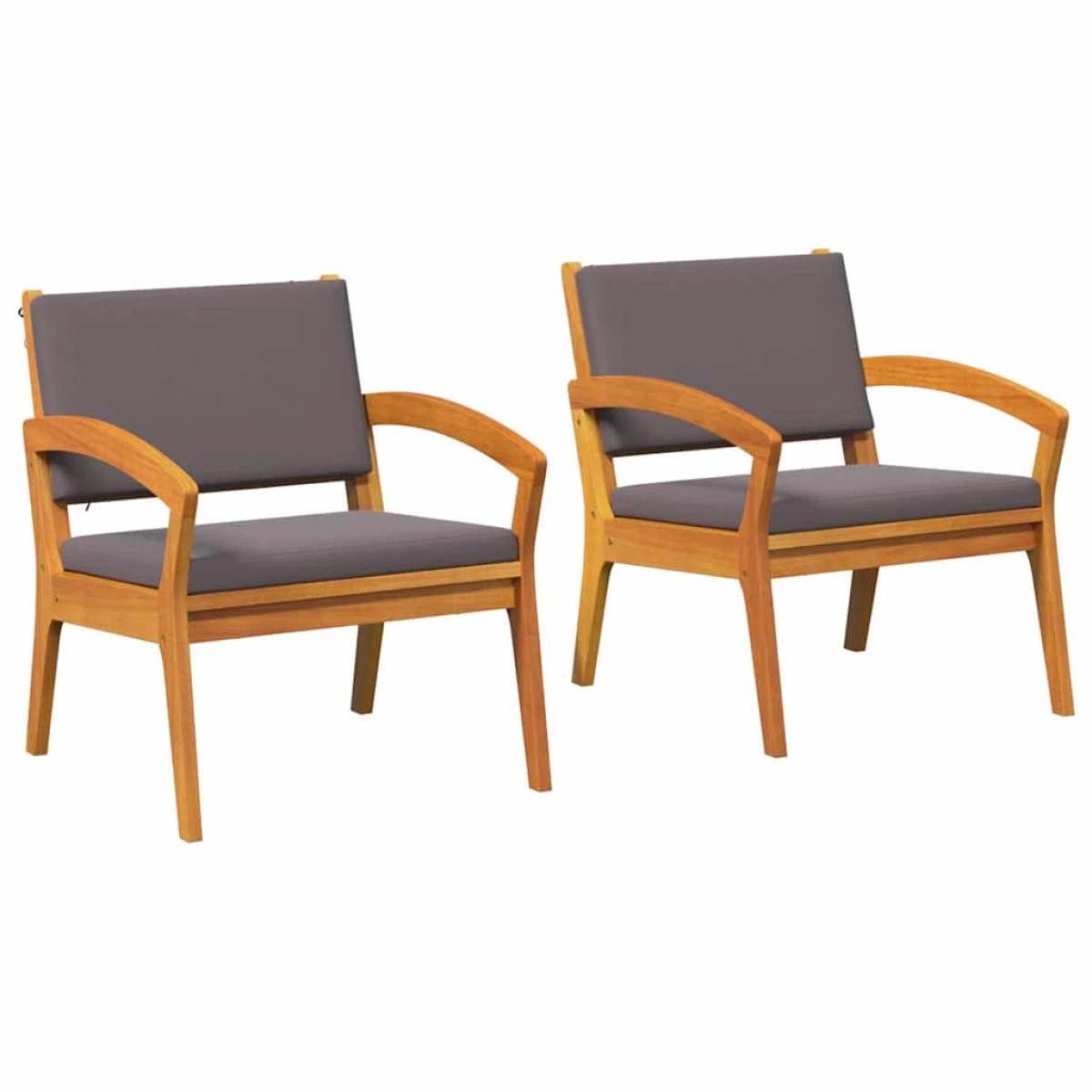 VidaXL Coffee Table Solid Acacia Brown Outdoor Garden by vidaXL