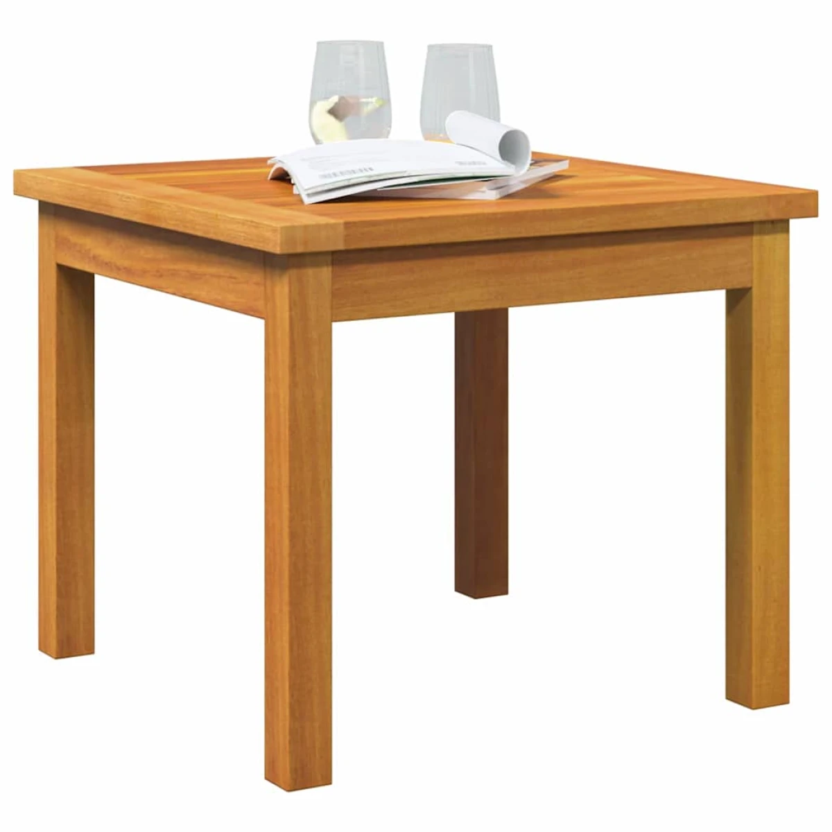 VidaXL Coffee Table Solid Acacia Brown Outdoor Garden by vidaXL