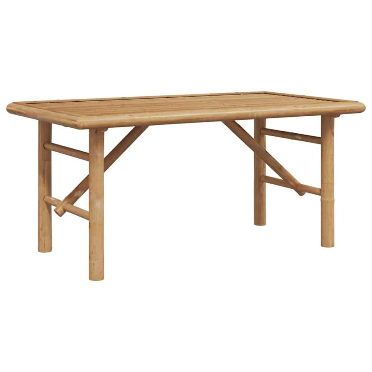VidaXL Coffee Table 70x40x36cm Bamboo Modern Living Room by vidaXL