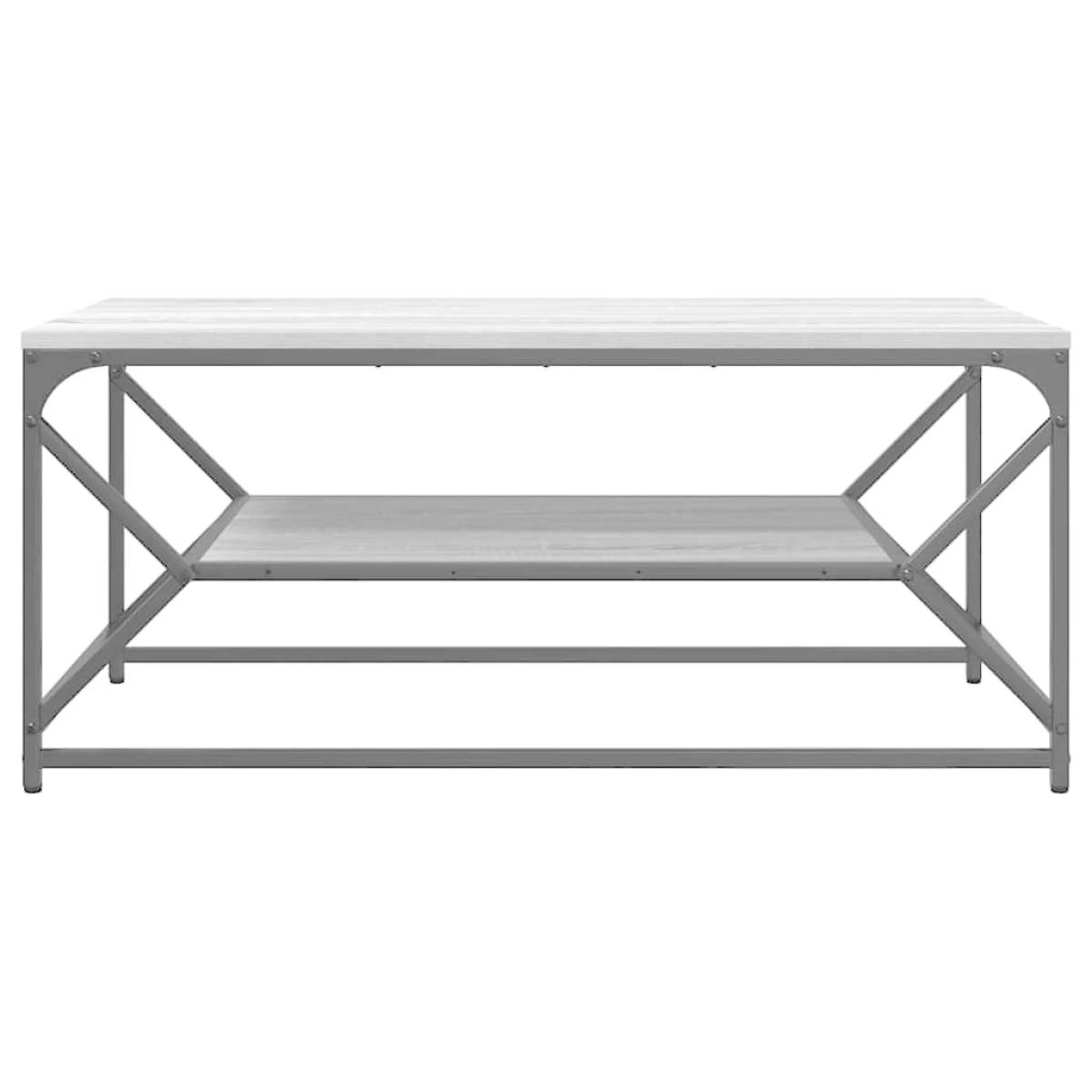 vidaXL VidaXL Coffee Table 51x50x40 cm Black Oak Modern Lounge - Coffee Table