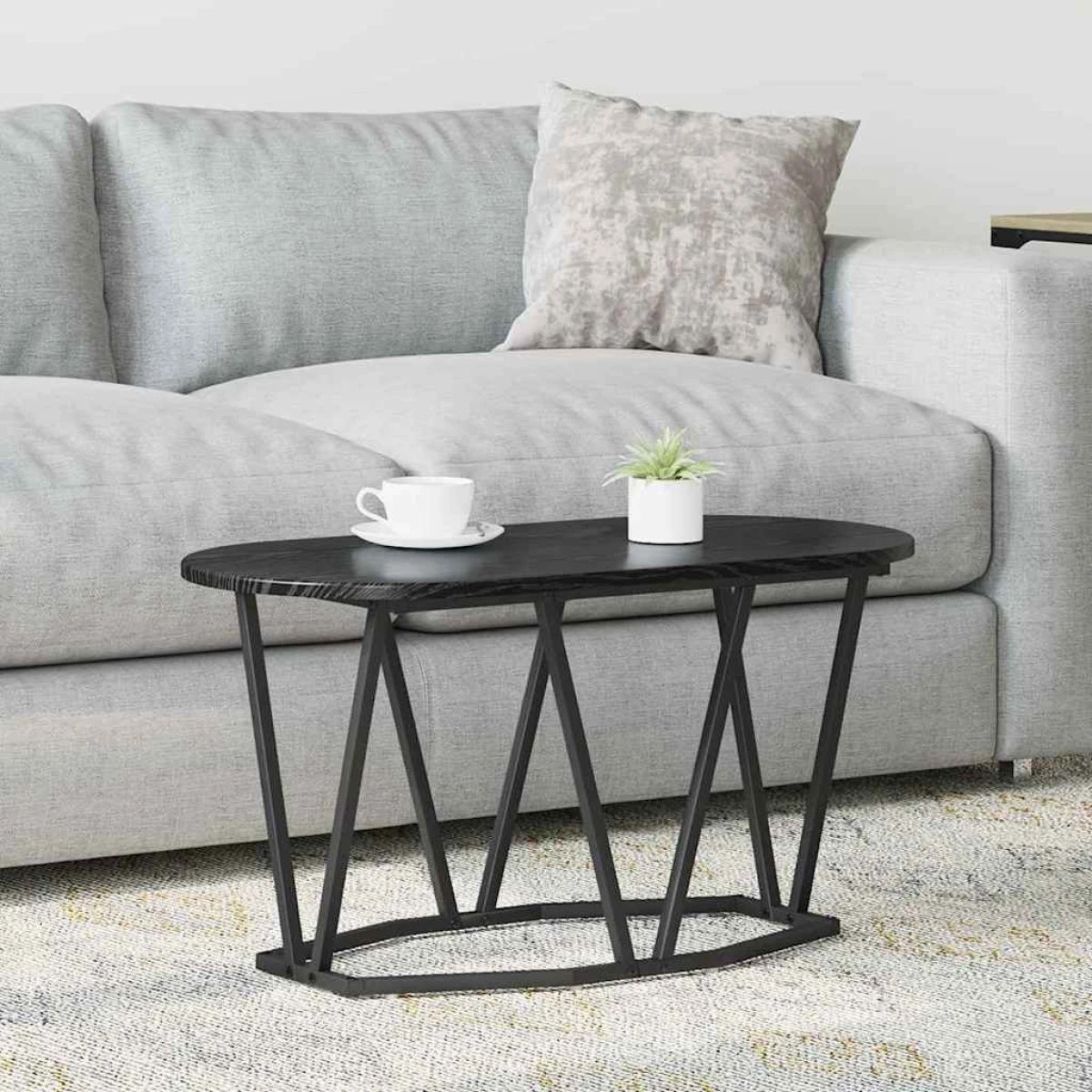 vidaXL VidaXL Coffee Table 80 x 40 x 40.5 cm Oval Design - Coffee Table