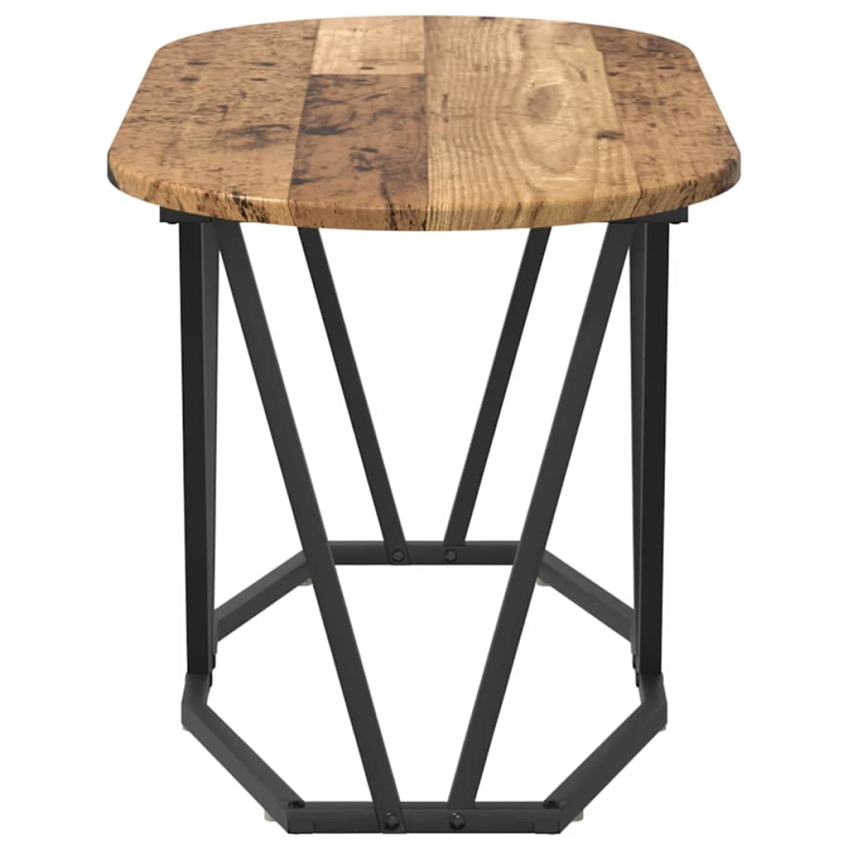 vidaXL VidaXL Coffee Table 80 x 40 x 40.5 cm Oval Design - Coffee Table