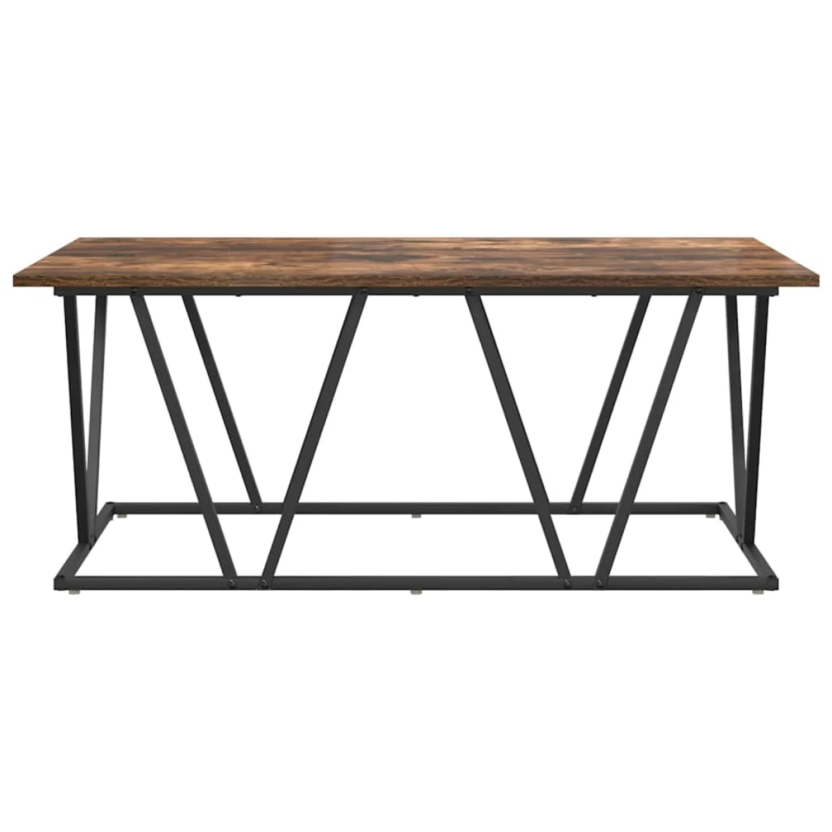vidaXL VidaXL Coffee Table 100 x 50 x 40 cm Black Oak Living - Coffee Table