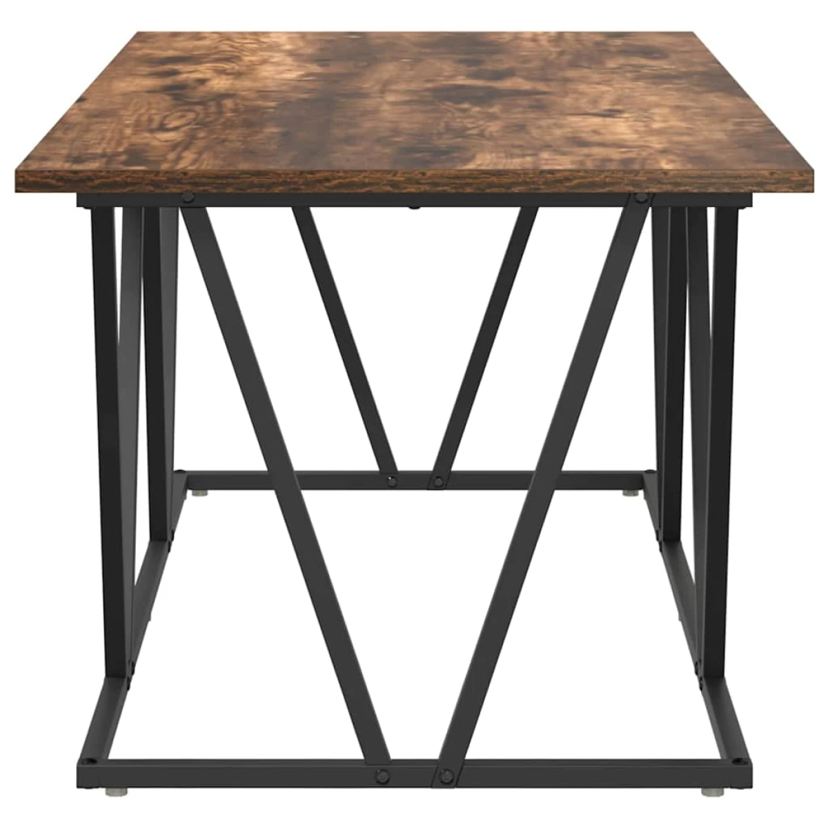 vidaXL VidaXL Coffee Table 100 x 50 x 40 cm Black Oak Living - Coffee Table