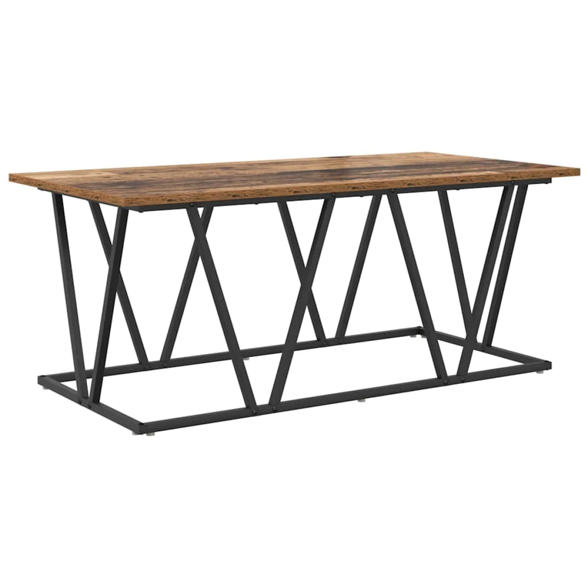vidaXL VidaXL Coffee Table 100 x 50 x 40 cm Black Oak Living - Coffee Table