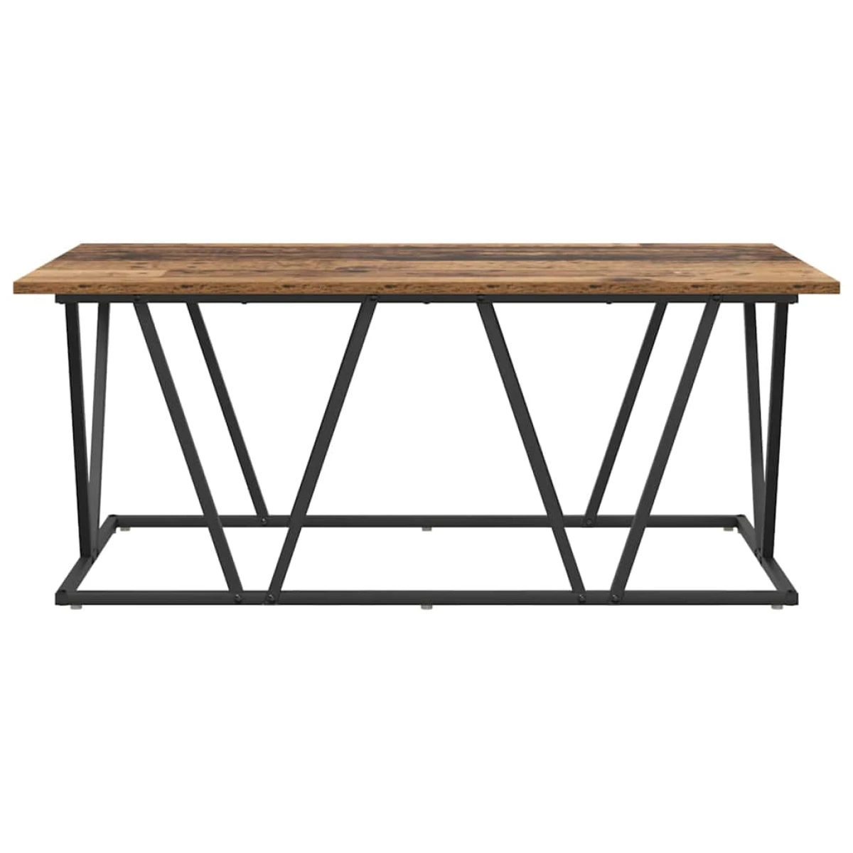 vidaXL VidaXL Coffee Table 100 x 50 x 40 cm Black Oak Living - Coffee Table