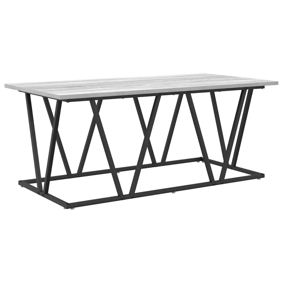 VidaXL Coffee Table 100 x 50 x 40 cm Black Oak Living by vidaXL