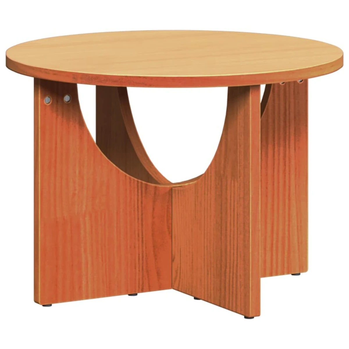 VidaXL Coffee Table 50 x 50 x 35 cm Solid Pine Living Room by vidaXL