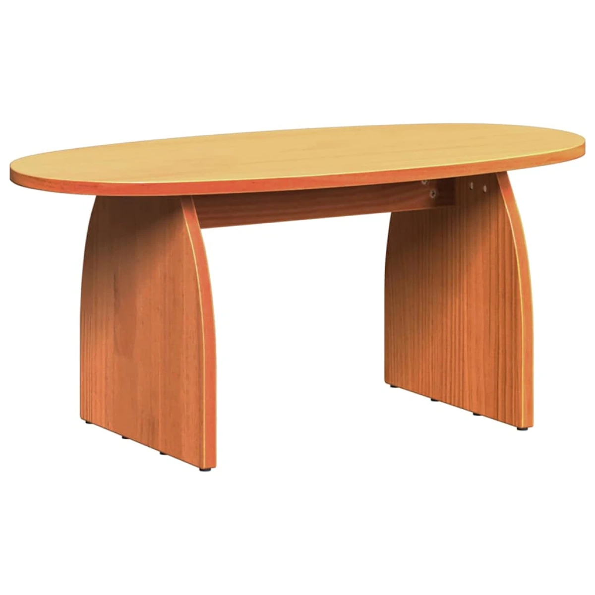 vidaXL VidaXL Coffee Table 80x40x35 cm Natural Pine Living Room - Coffee Table