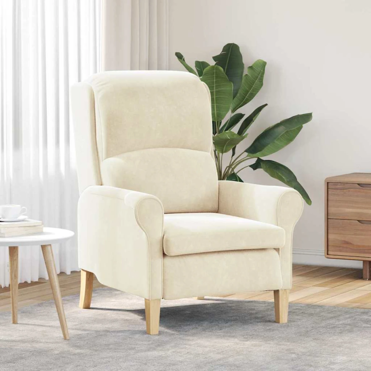 VidaXL Armchair 76x94x102 cm Velvet Comfort Living Room by vidaXL