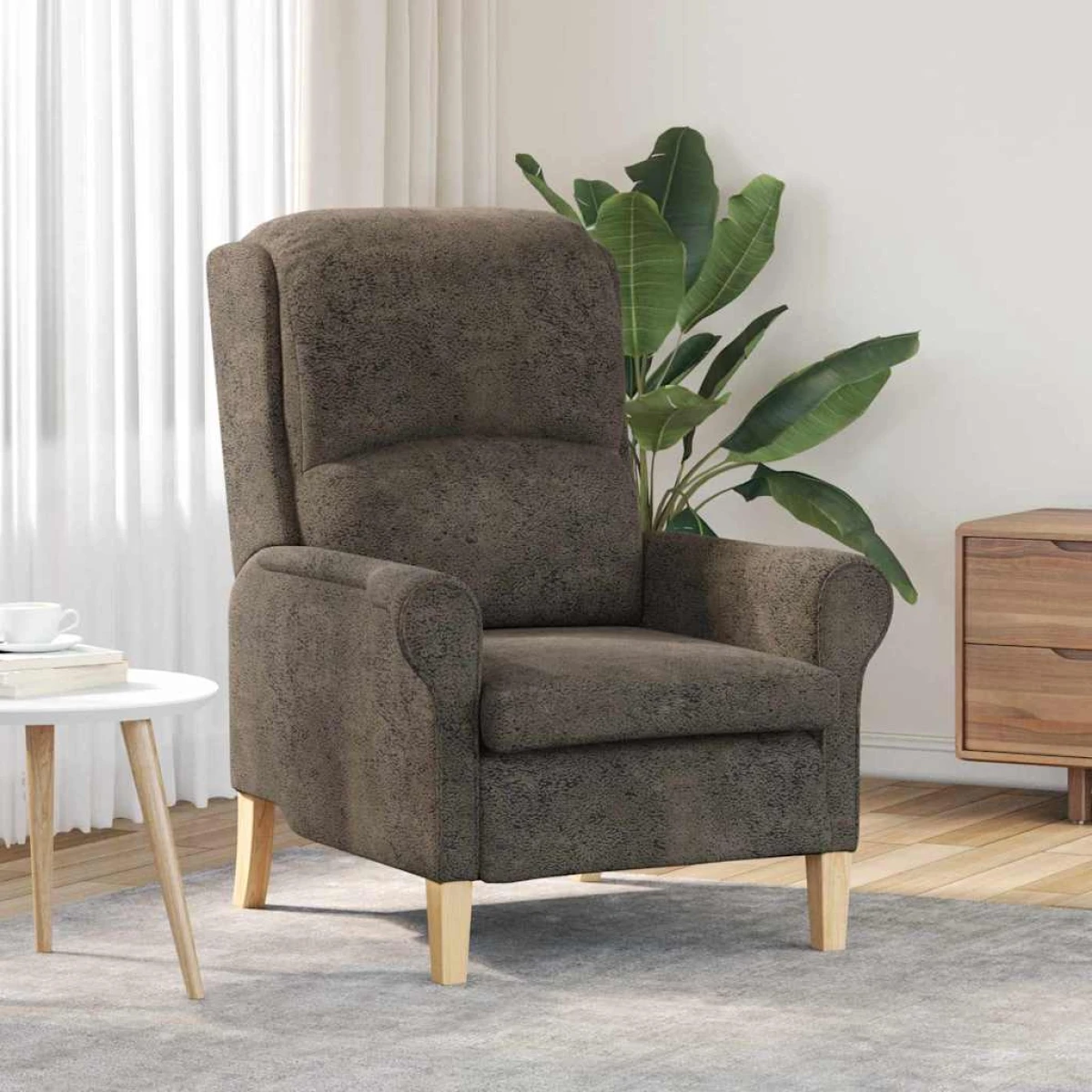 vidaXL VidaXL Armchair 76 94 102 cm Faux Leather Comfort LivingRoom - Armchair
