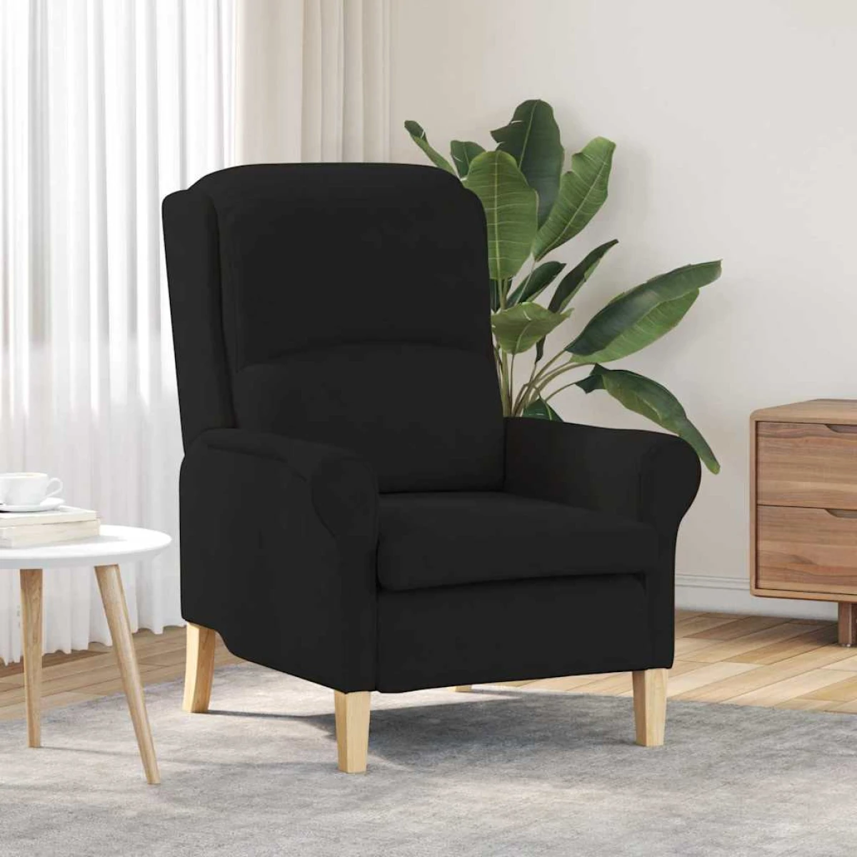 vidaXL VidaXL Armchair Taupe 76x94x102 Cm Microfibre Living Room - Armchair
