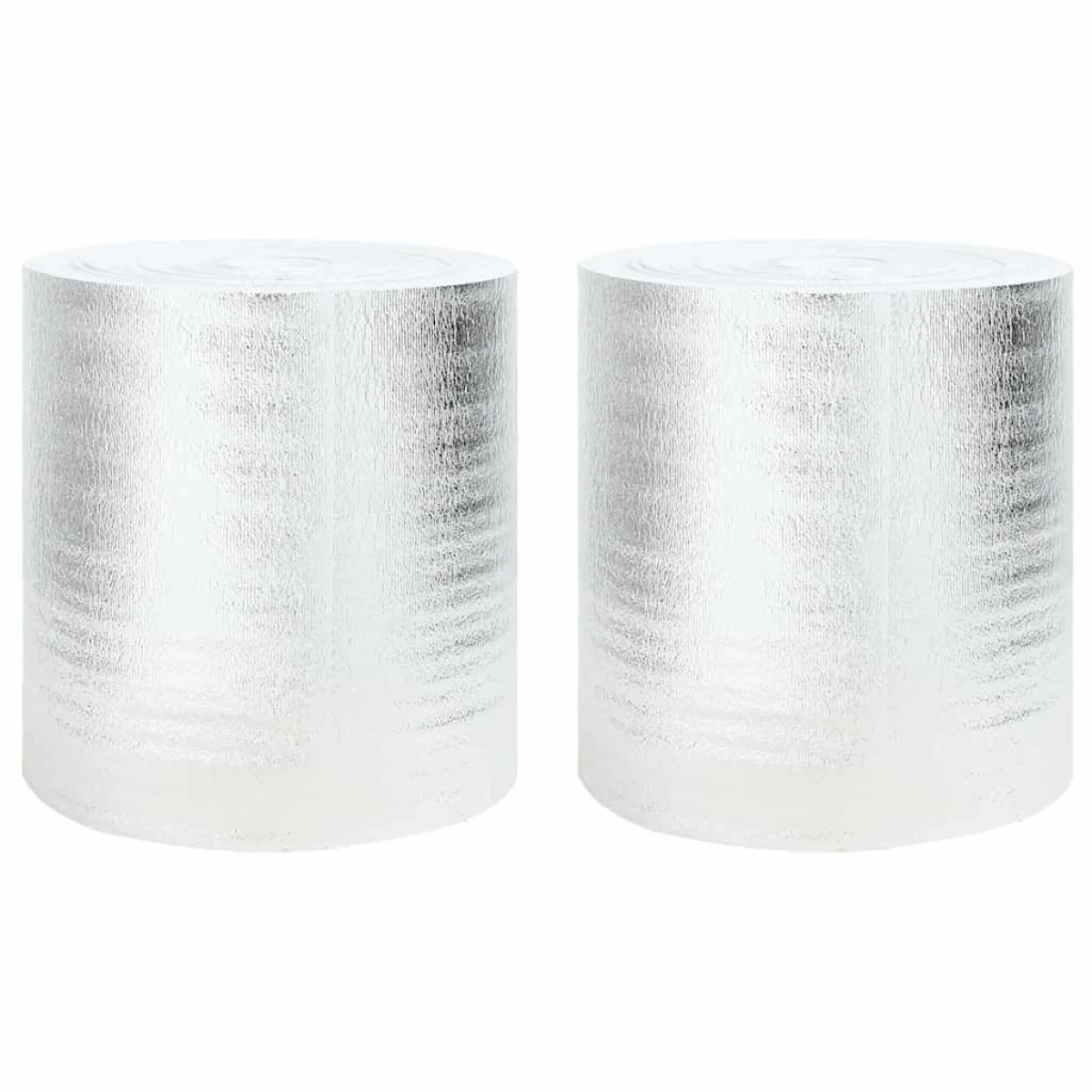 VidaXL Radiator Heat Reflector 0.5 x 25 m Aluminium Silver Finish Energy Saving Home Heating by vidaXL