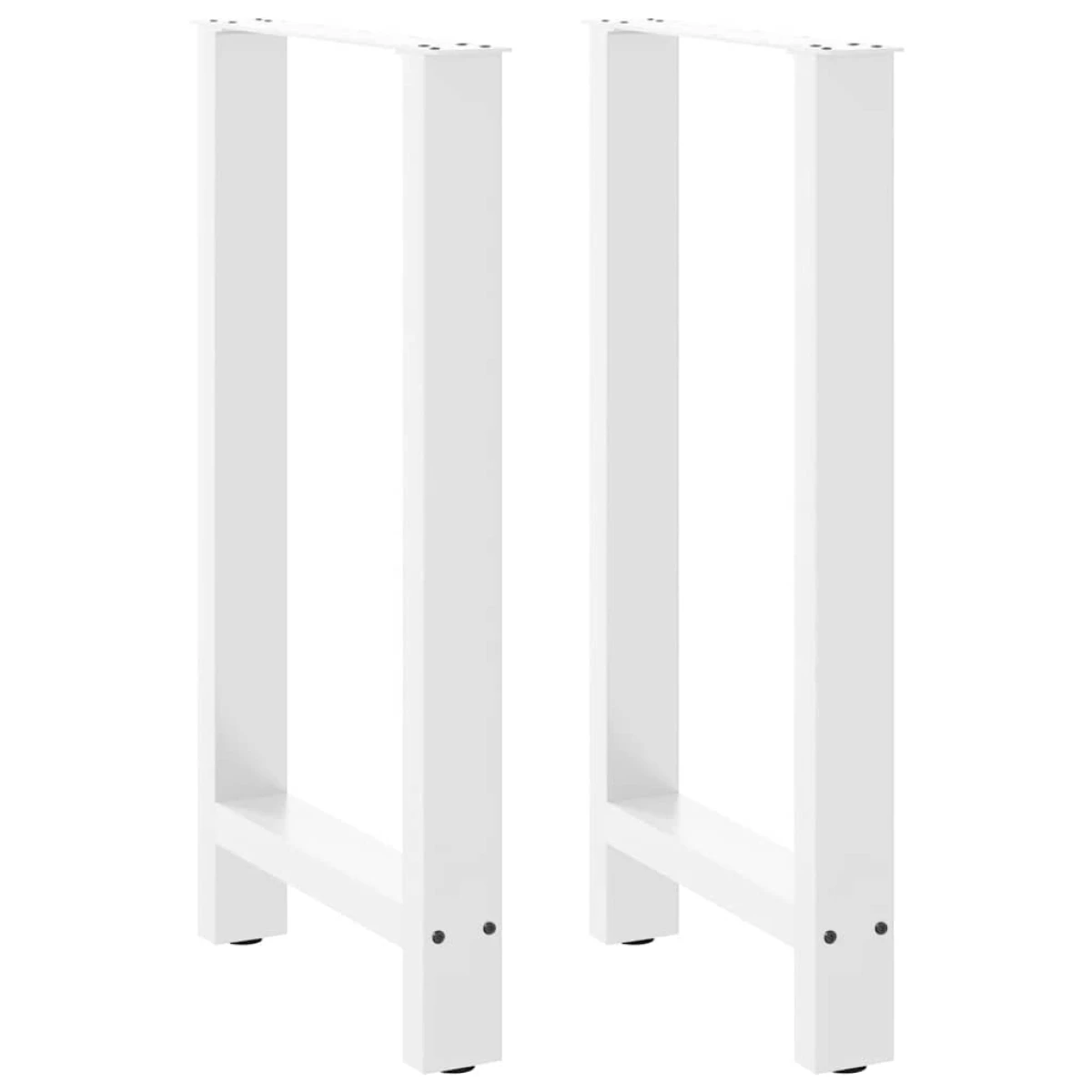 vidaXL VidaXL Coffee Table Legs 70x31 cm Powder Coated Steel for DIY Furniture Projects - Coffee Table