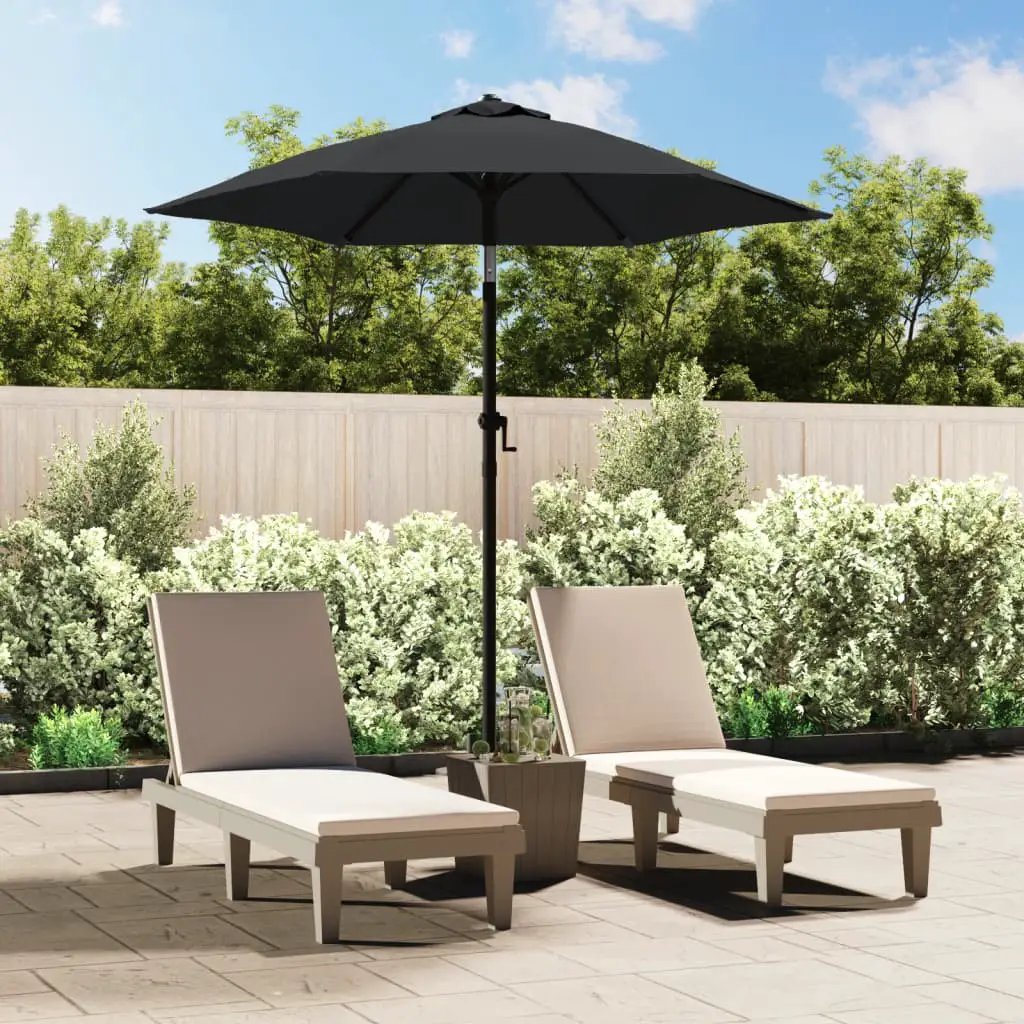 vidaXL vidaXL Garden Parasol Burgundy 200x224 cm Aluminium - Parasol