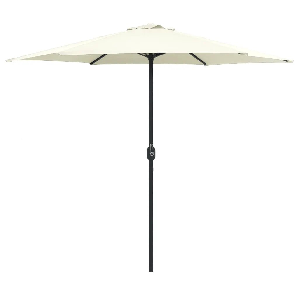 vidaXL vidaXL Garden Parasol with Aluminium Pole 270x246 cm Green - Parasol