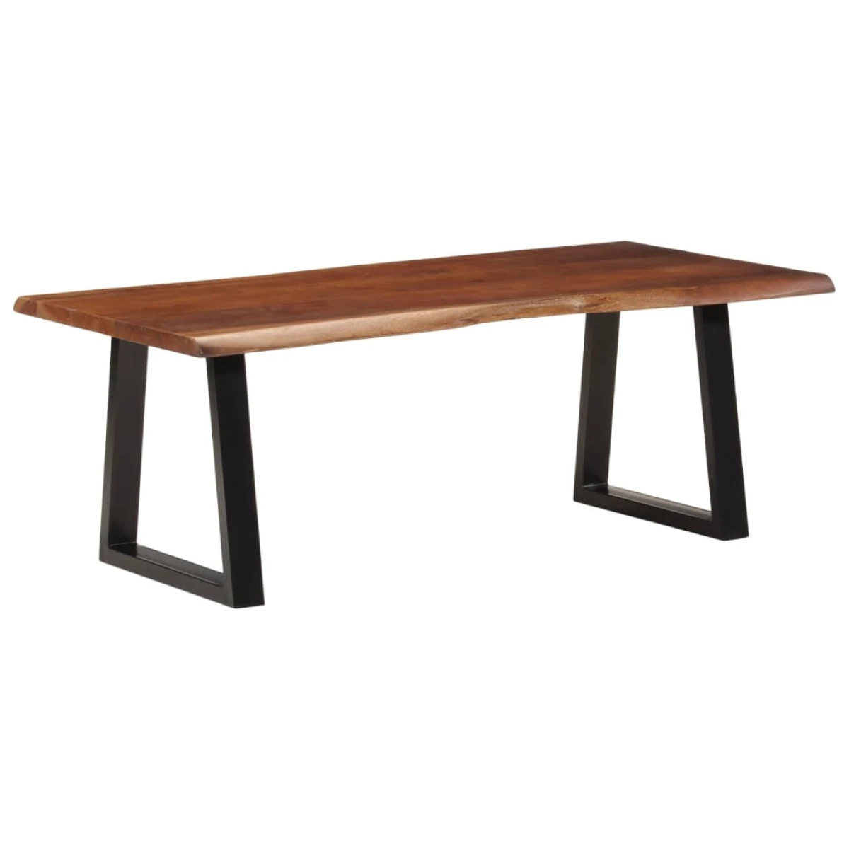 vidaXL vidaXL Live Edge Acacia Coffee Table 110x55x40 - Coffee Table