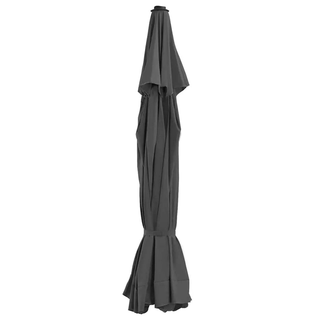 vidaXL vidaXL Replacement Fabric for Outdoor Parasol Taupe 515 cm - Parasol