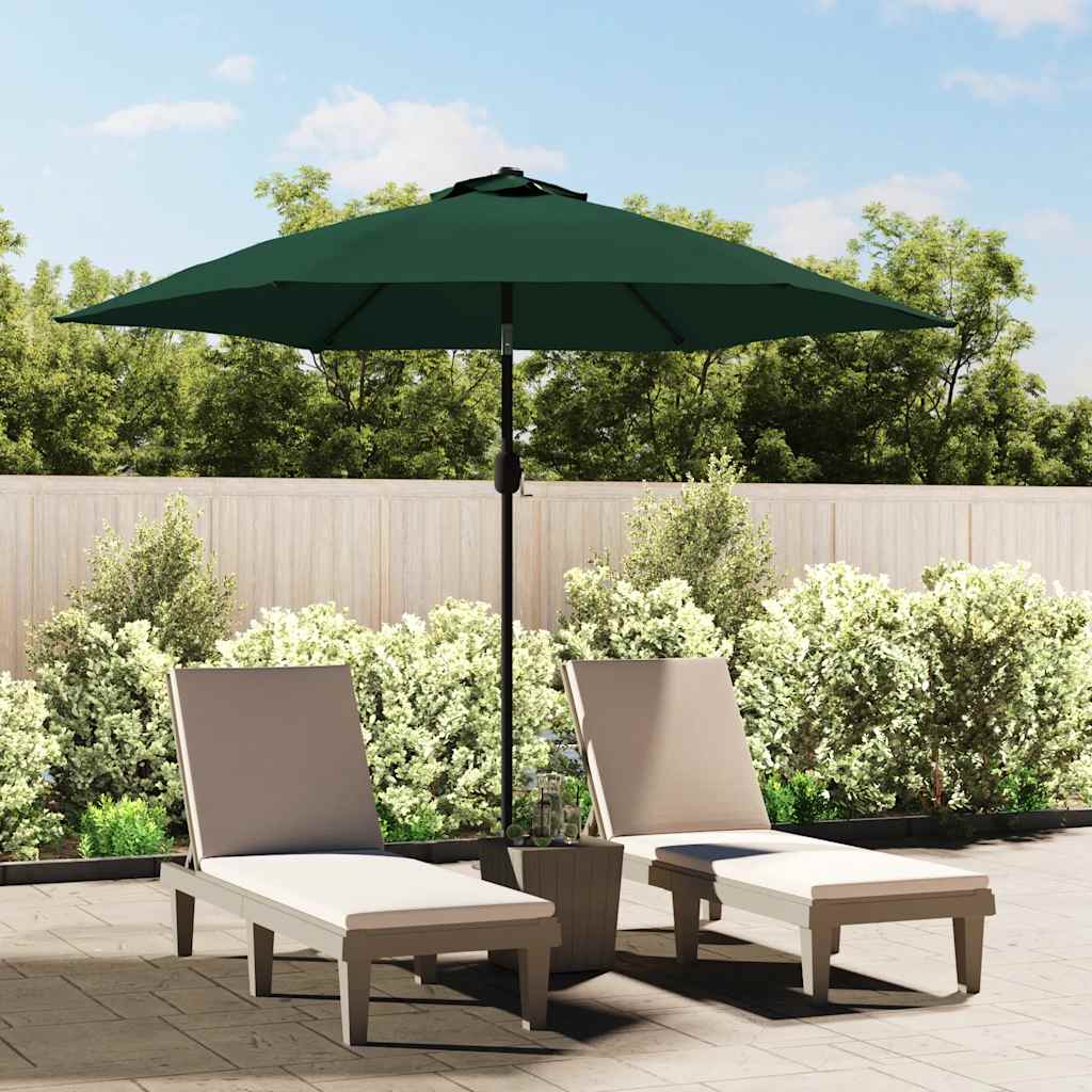 vidaXL vidaXL Replacement Fabric for Outdoor Parasol Green 300 cm - Parasol