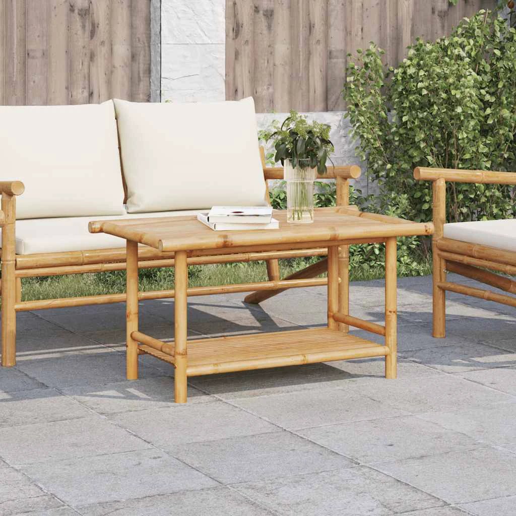 vidaXL VidaXL Coffee Table 90x50x45 Bamboo Outdoor - Coffee Table
