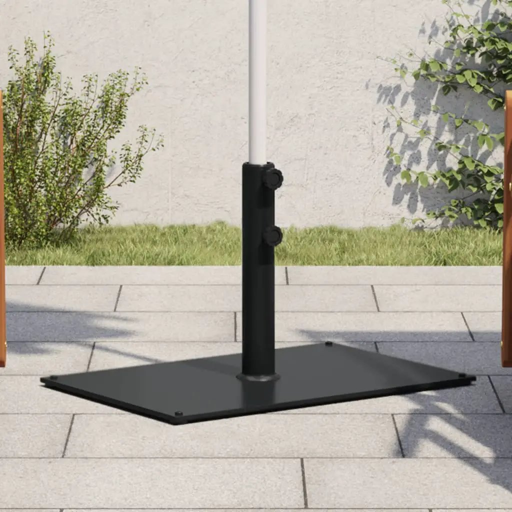 vidaXL vidaXL Parasol Base for Ø32/38/48 mm Poles 15 kg Rectangular - Parasol