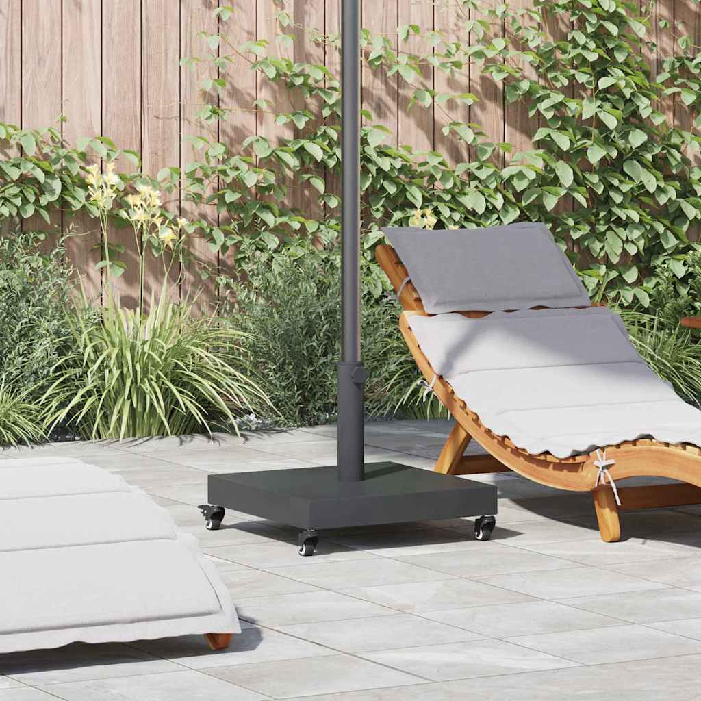 vidaXL vidaXL Parasol Base Black 45 x 45 x 31.5 cm - Parasol