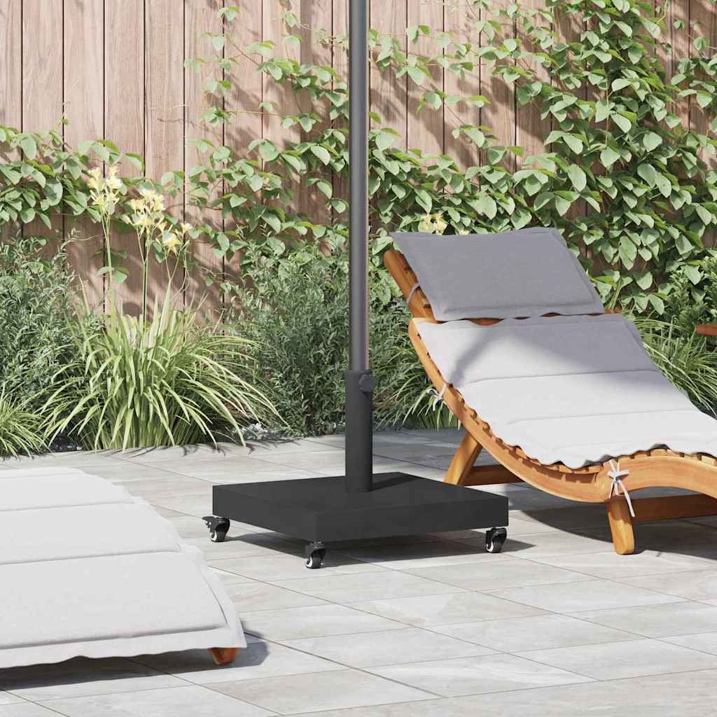 vidaXL vidaXL Parasol Base Black 45 x 45 x 31.5 cm - Parasol
