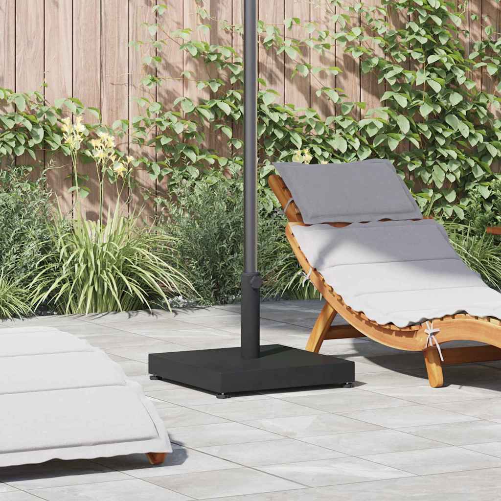 vidaXL vidaXL Parasol Base Black 45 x 45 x 31.5 cm - Parasol