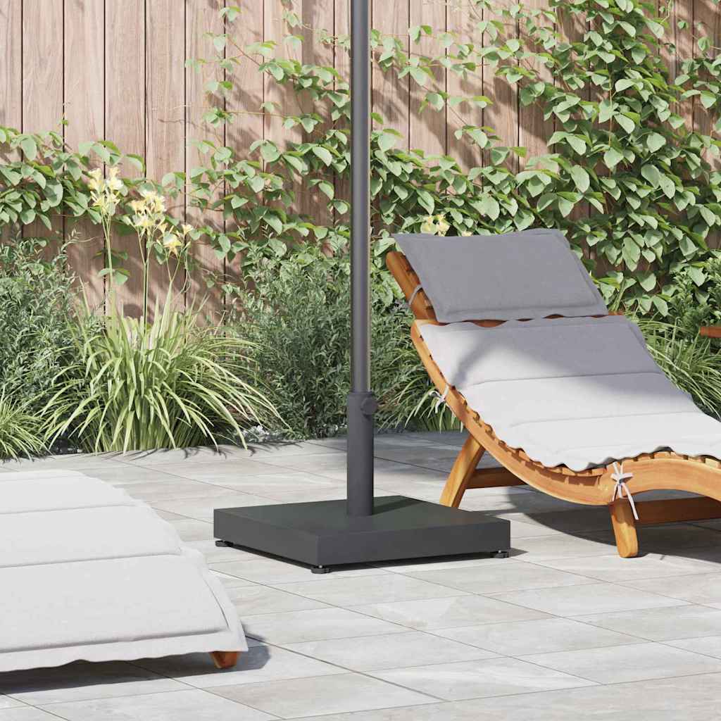 vidaXL vidaXL Parasol Base Black 45 x 45 x 31.5 cm - Parasol