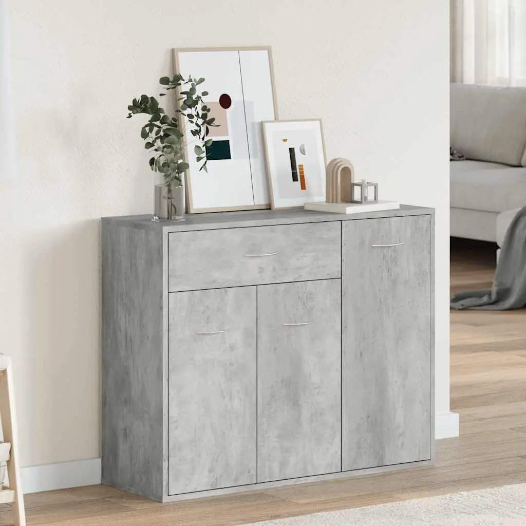 vidaXL vidaXL Sideboard Smoked Oak 88x30x70 cm Engineered Wood - Sideboard