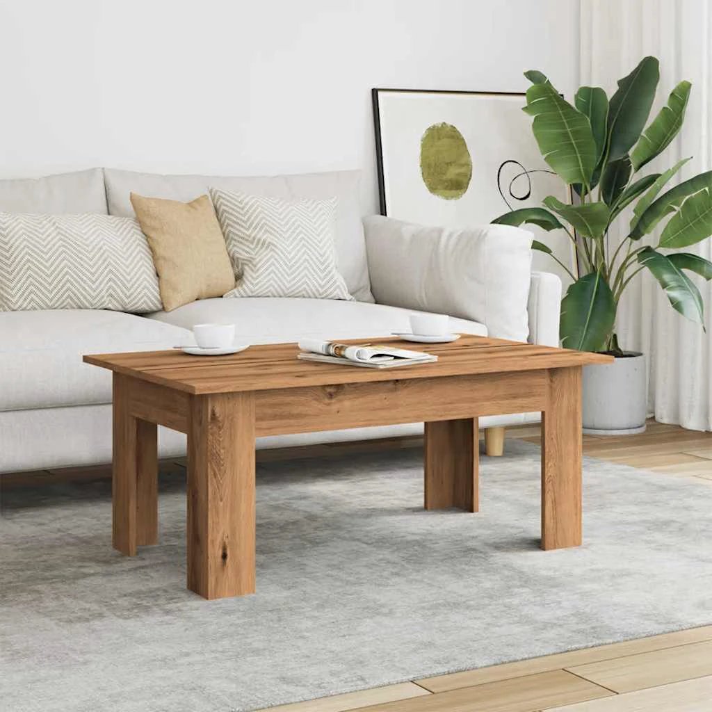 vidaXL Coffee Table 55x55x42cm Engineered Wood by vidaXL