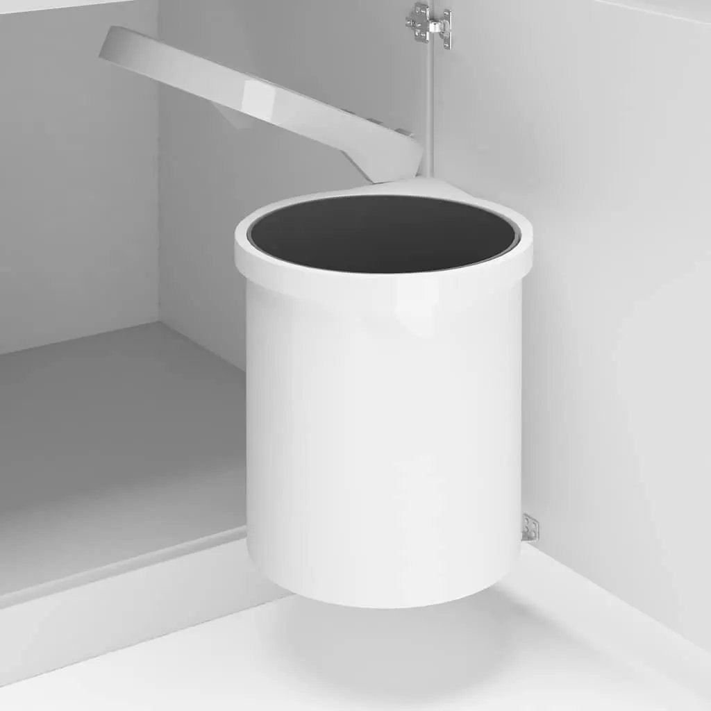 vidaXL Kitchen Built-in Dust Bin Stainless Steel 8 L - from vidaXL
