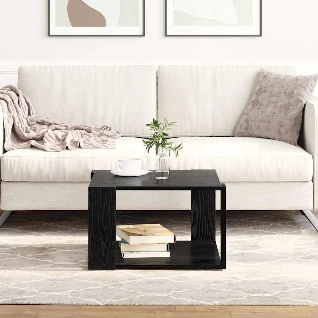 vidaXL VidaXL Coffee Table 32 x 32 x 30 Cm Engineered Wood Contemporary Living Room Furniture - Coffee Table