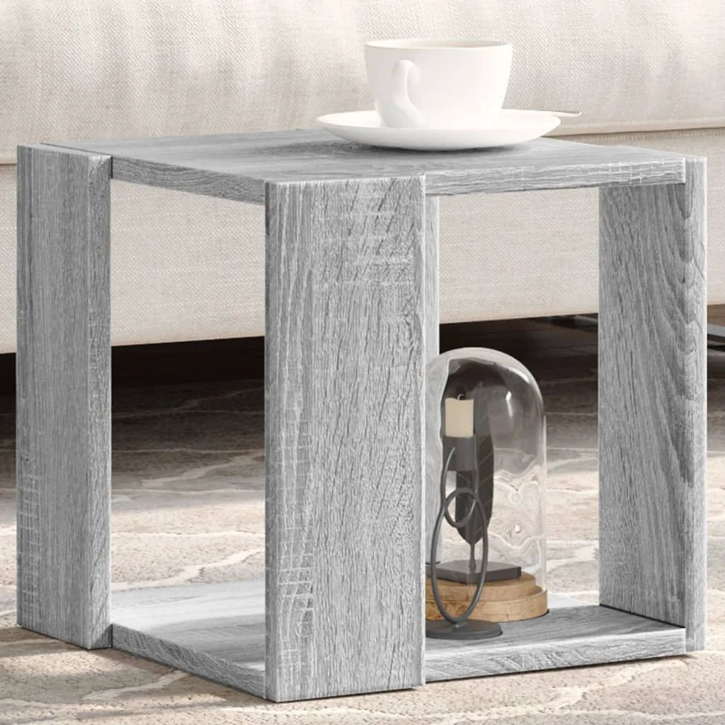 vidaXL VidaXL Coffee Table 32 x 32 x 30 Cm Engineered Wood Contemporary Living Room Furniture - Coffee Table