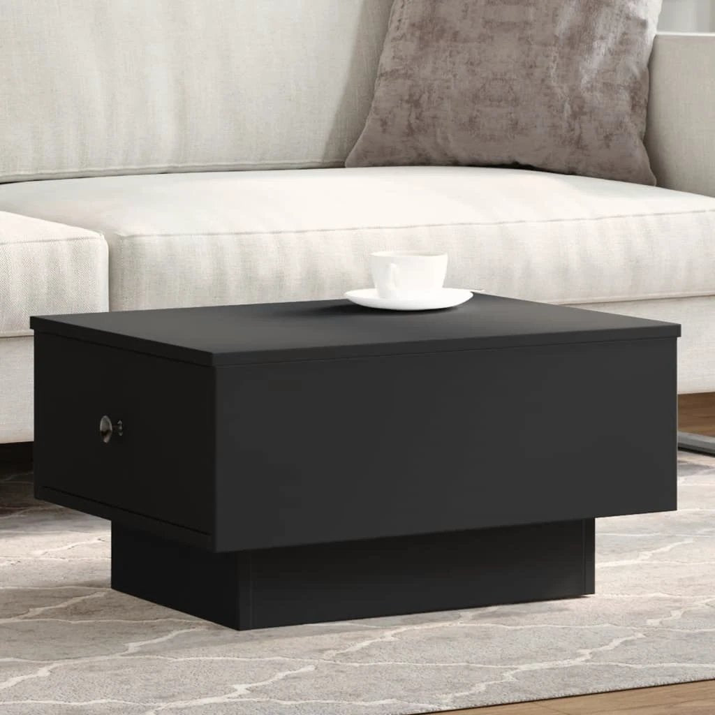 vidaXL vidaXL Coffee Table 90 x 90 x 28 cm Engineered Wood Rustic Finish Living Room - Coffee Table