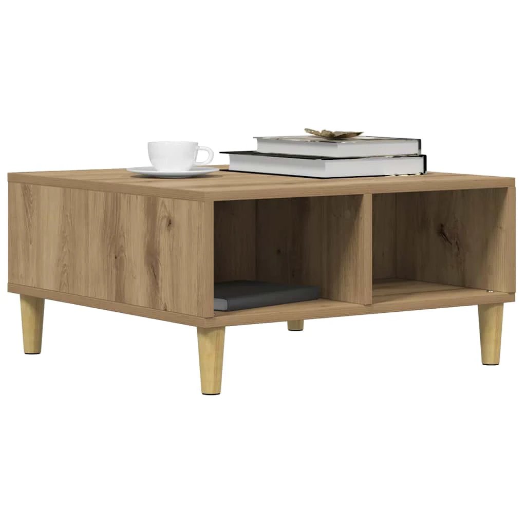 vidaXL VidaXL Coffee Table 60x60x30 cm Engineered Wood Contemporary Design For Living Room - Coffee Table