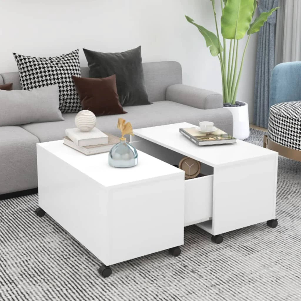 VidaXL Coffee Table 75x75x38 cm Engineered Wood by vidaXL